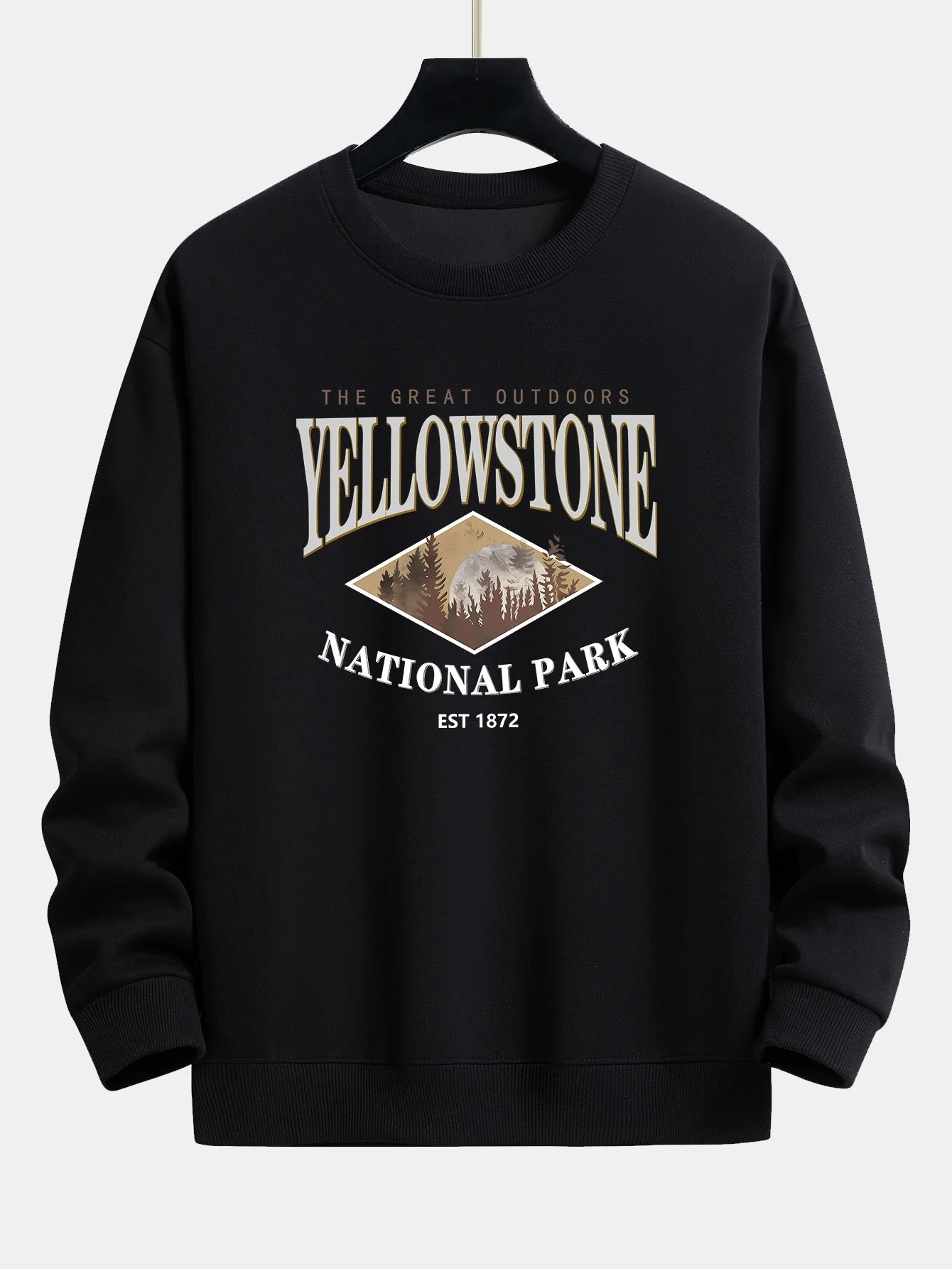 Yellowstone Print Relax Fit Sweatshirt - Image 2