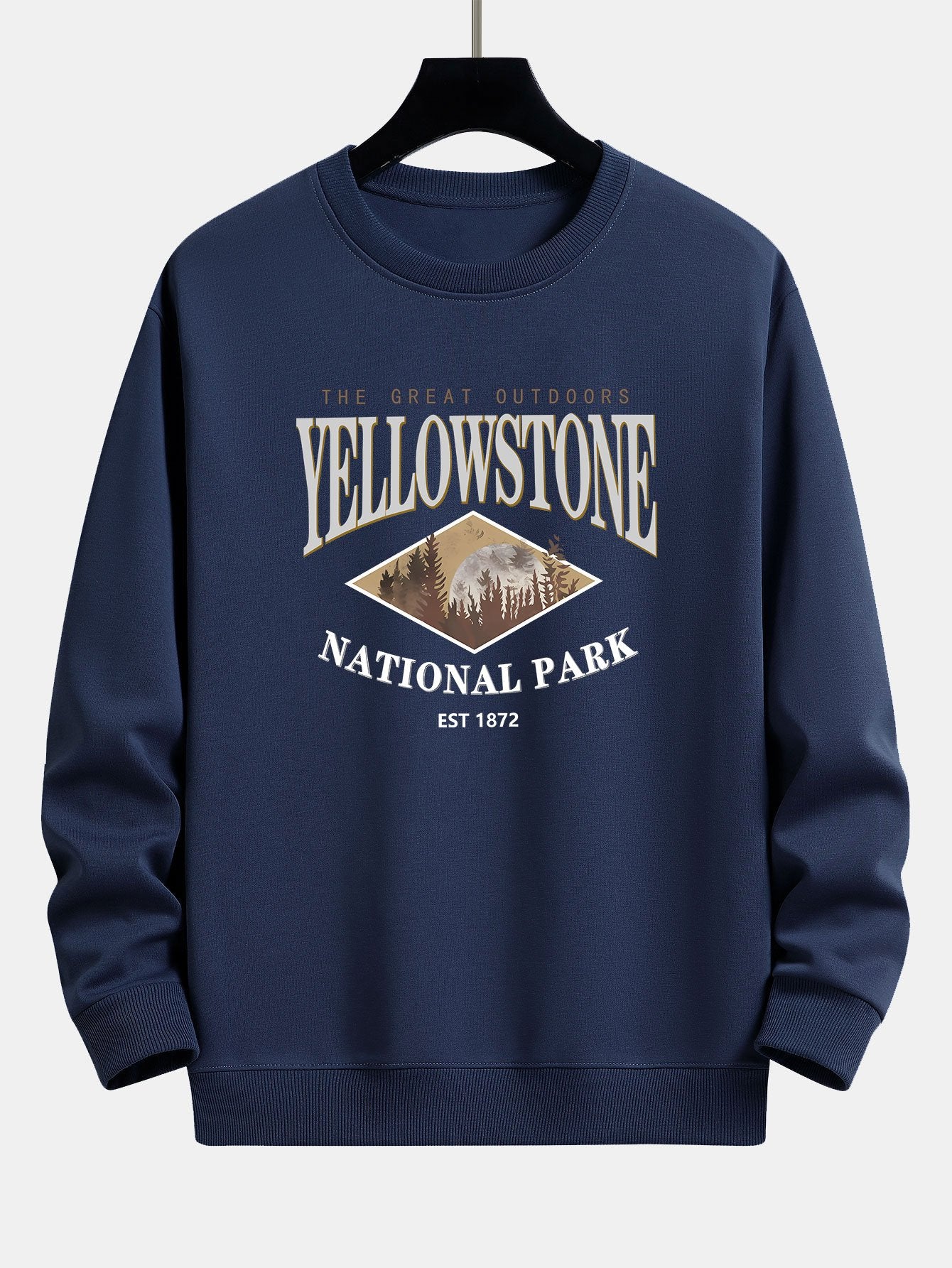 Yellowstone Print Relax Fit Sweatshirt - Image 3