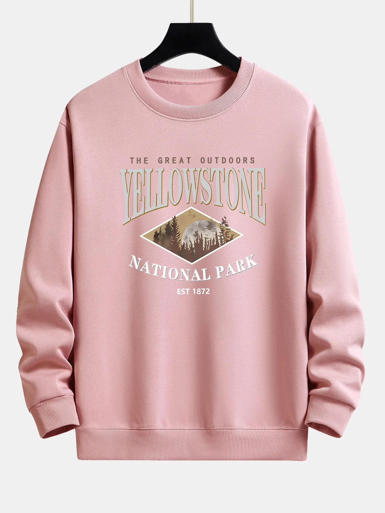 Yellowstone Print Relax Fit Sweatshirt - Image 7
