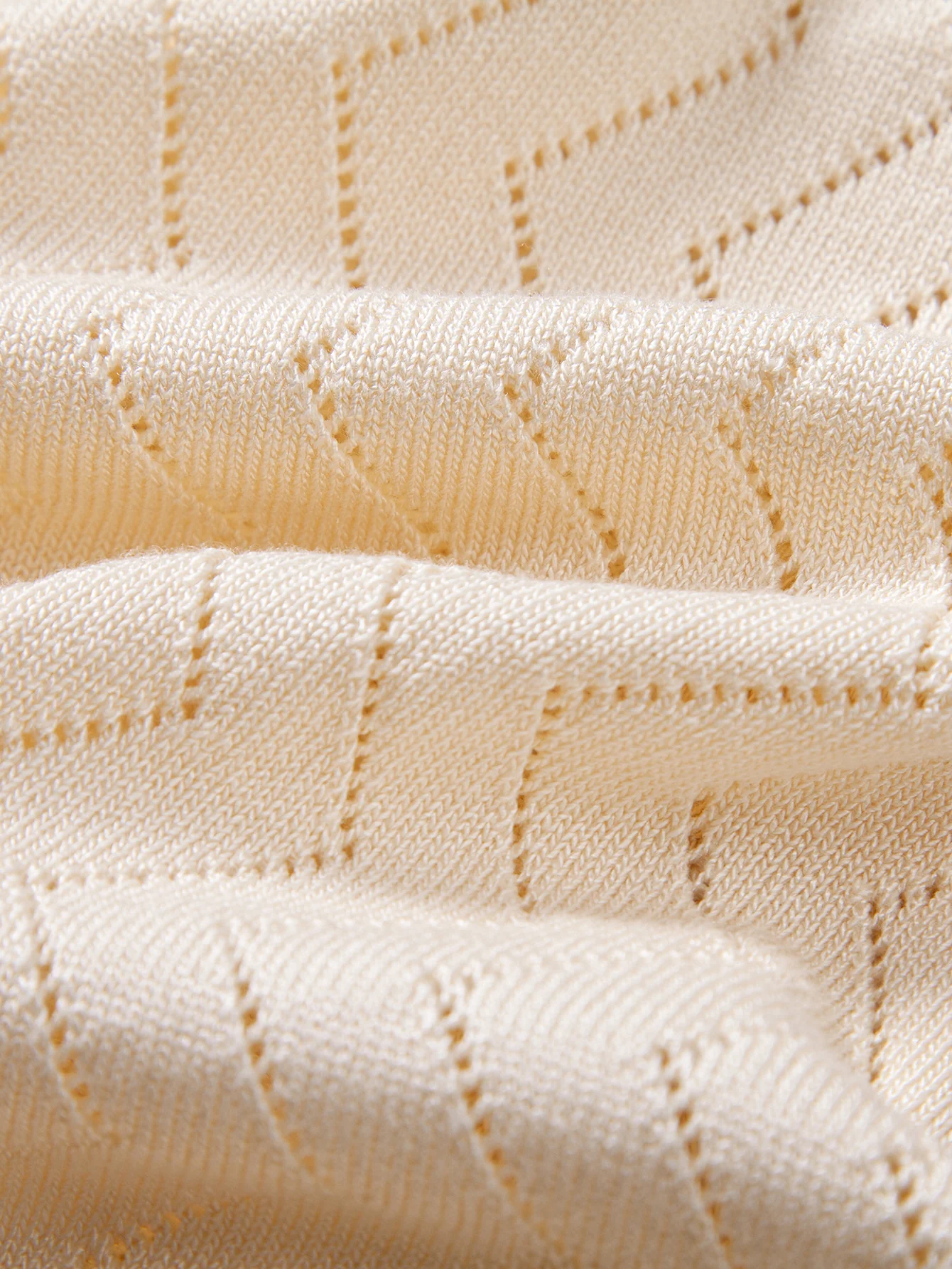 Zig Zag Open Knit Shirt - Image 11