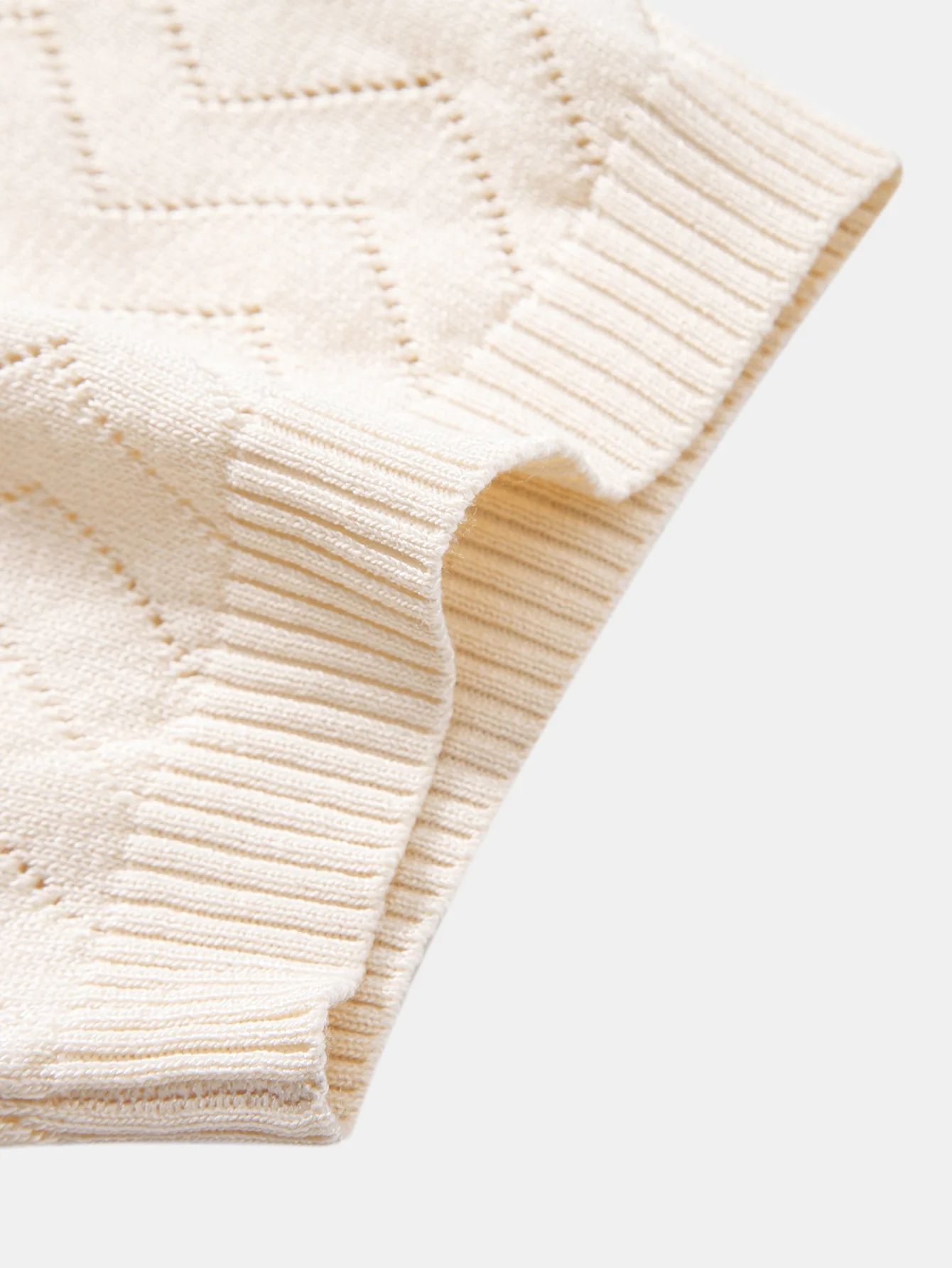 Zig Zag Open Knit Shirt - Image 9