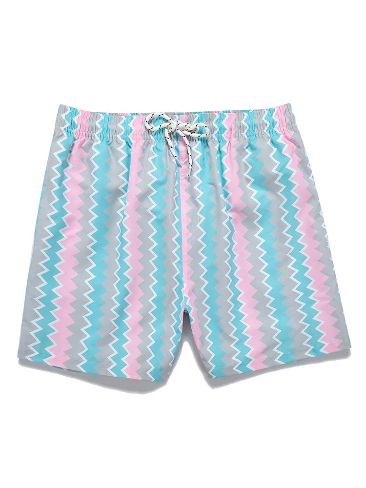 Zickzack-Muster Badehose - Image 2