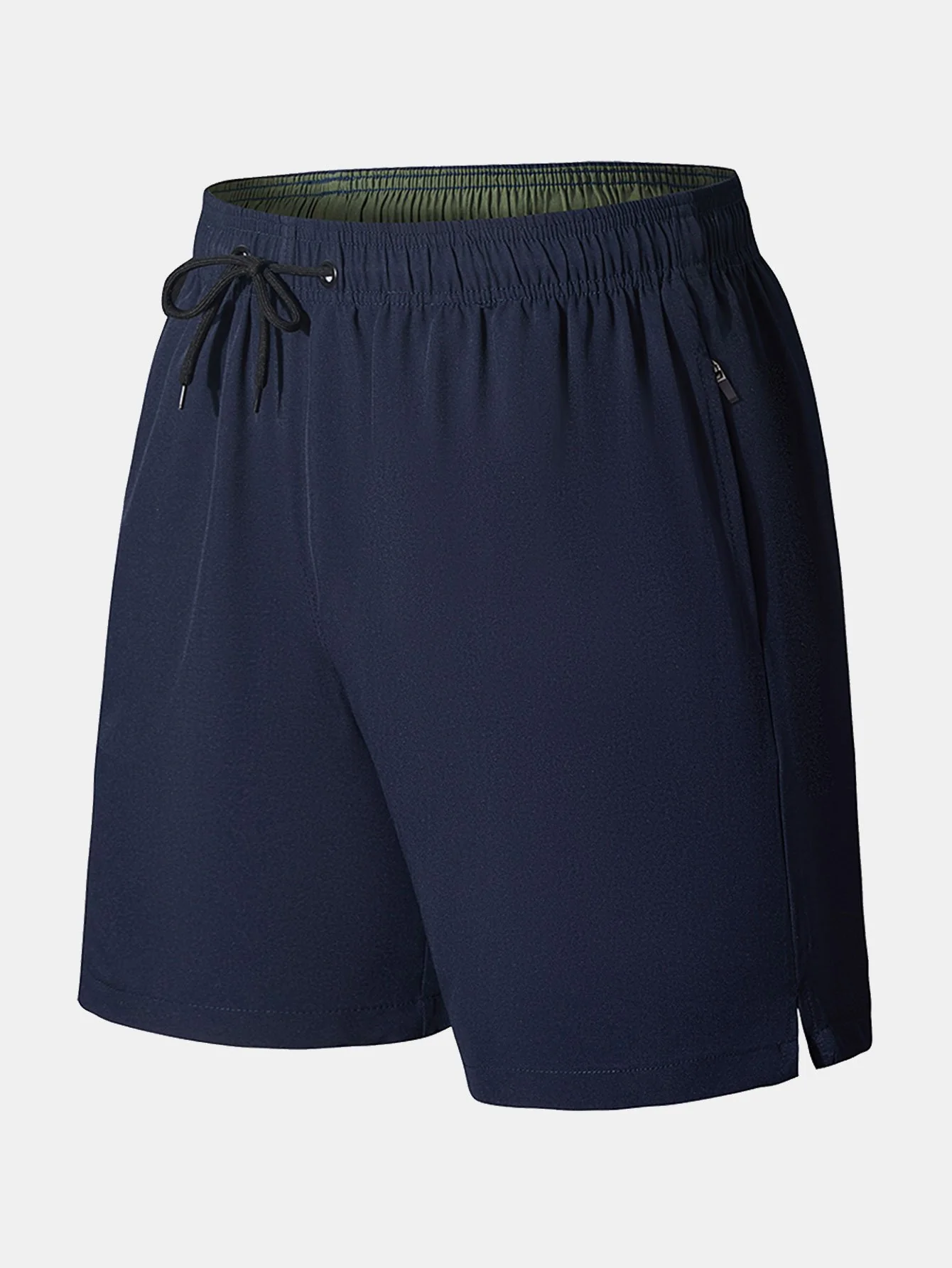 Reißverschluss-Taschen Stretch Schwimmshorts - Image 5