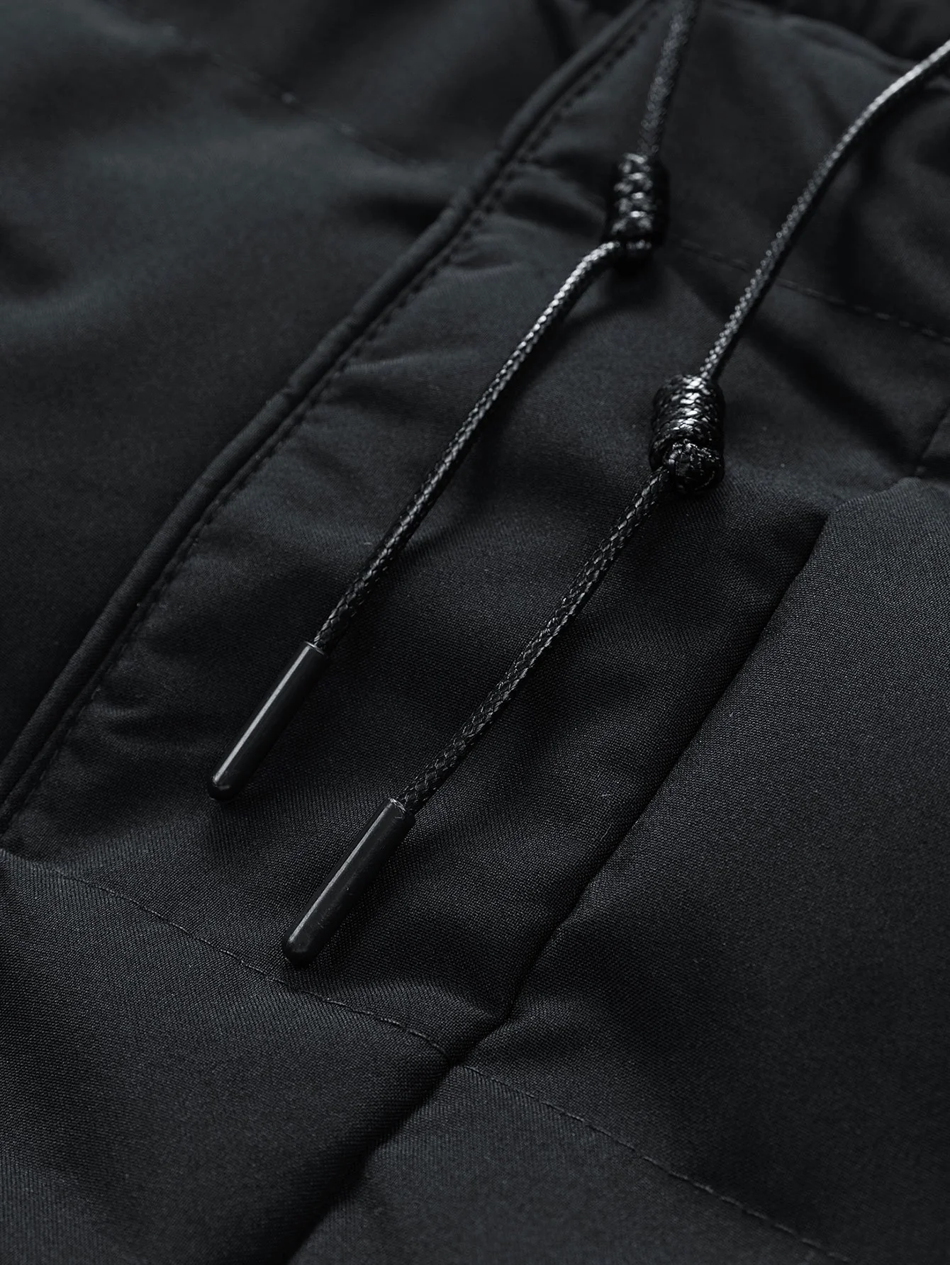 Lange Kapuzen-Pufferjacke - Image 10