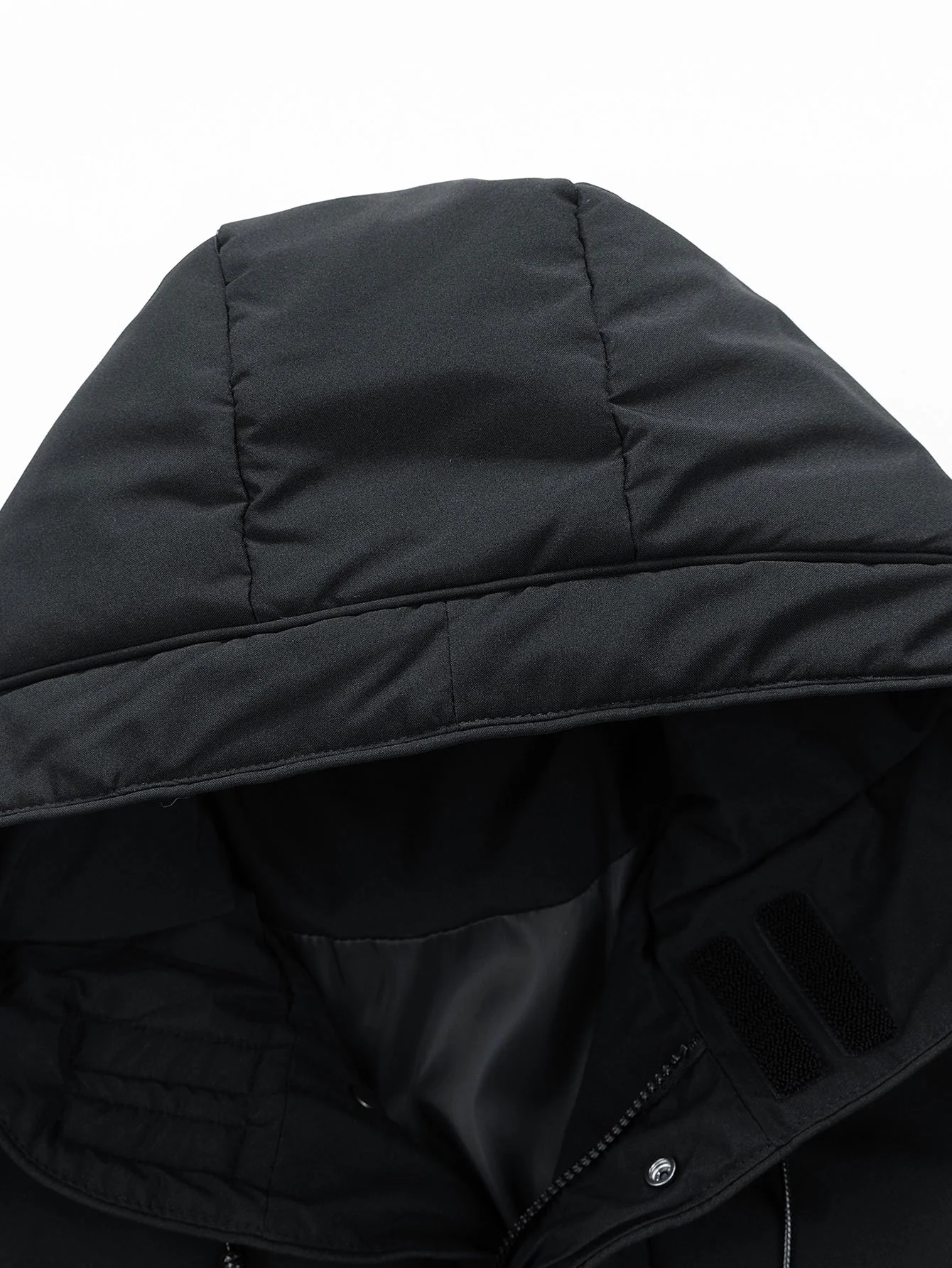 Lange Kapuzen-Pufferjacke - Image 6