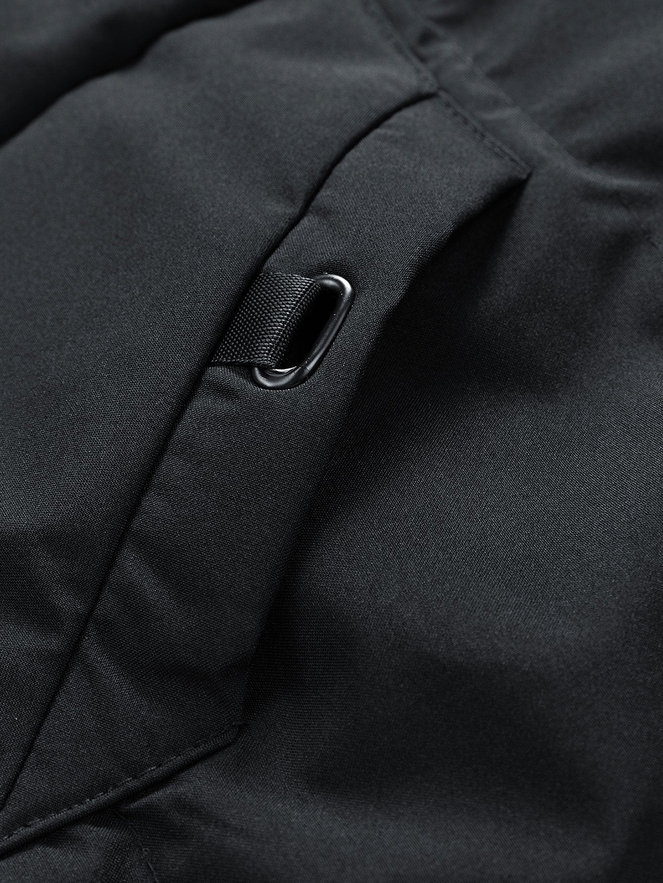 Lange Kapuzen-Pufferjacke - Image 7